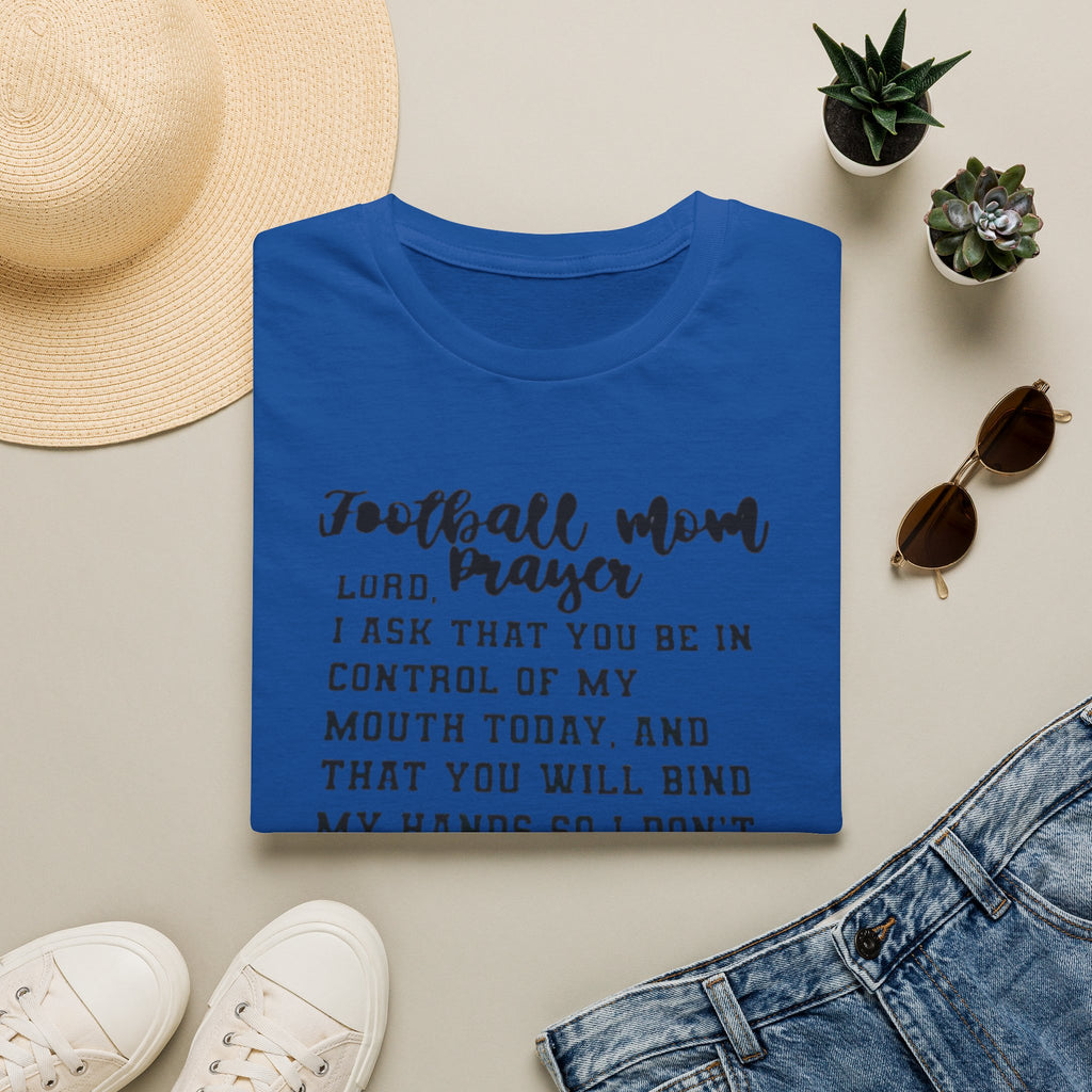 Football mom prayer T-shirt