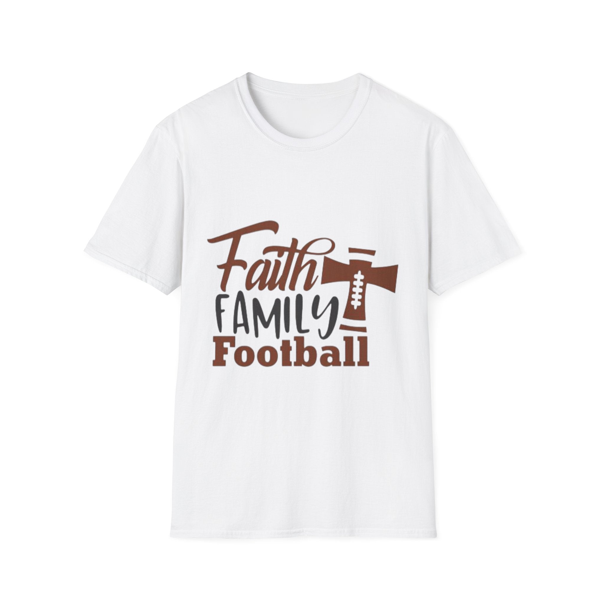 Faith,Family,Football T-shirt