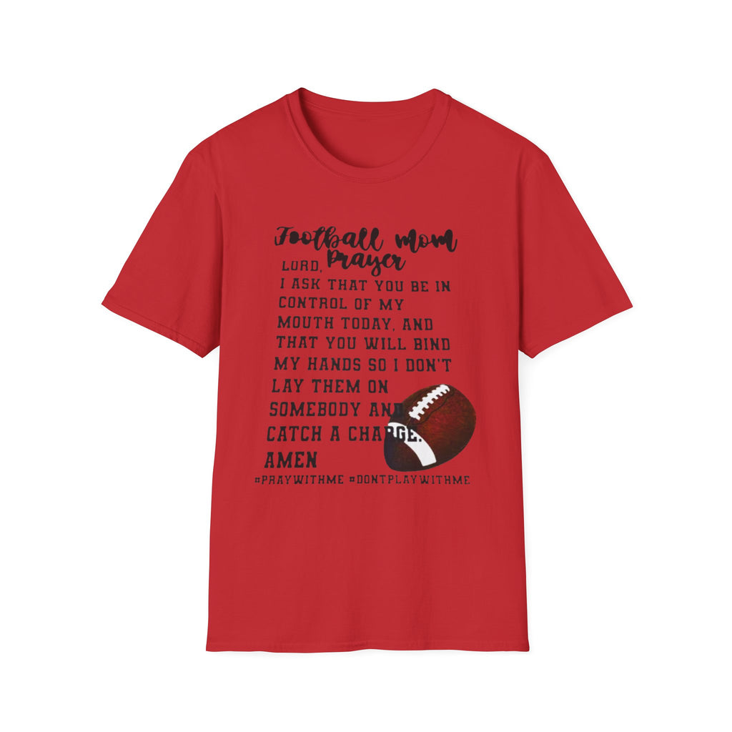 Football mom prayer T-shirt