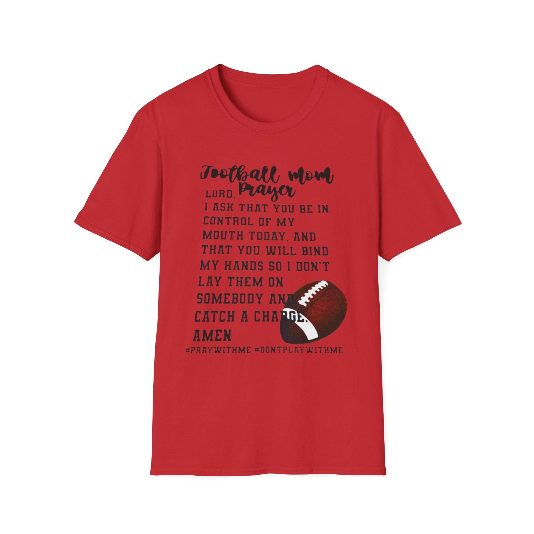 Football mom prayer T-shirt