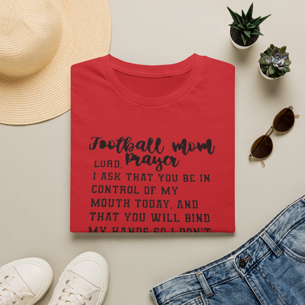 Football mom prayer T-shirt