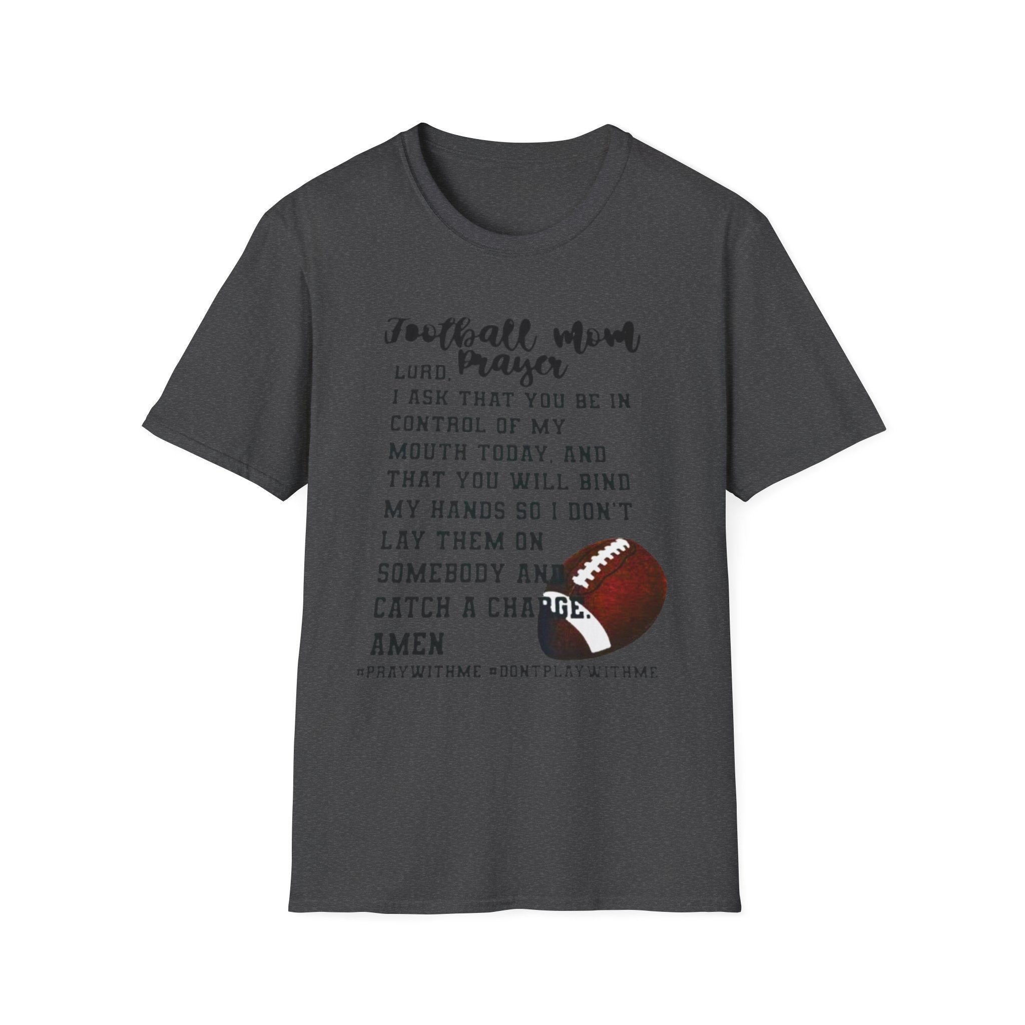 Football mom prayer T-shirt