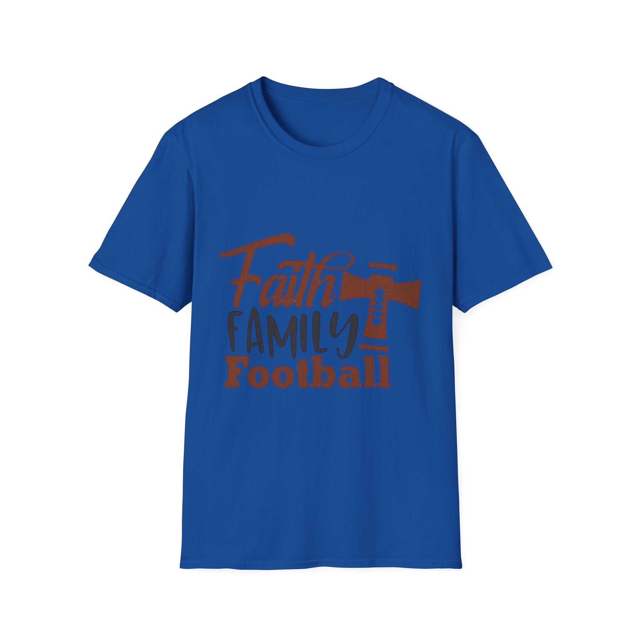 Faith,Family,Football T-shirt