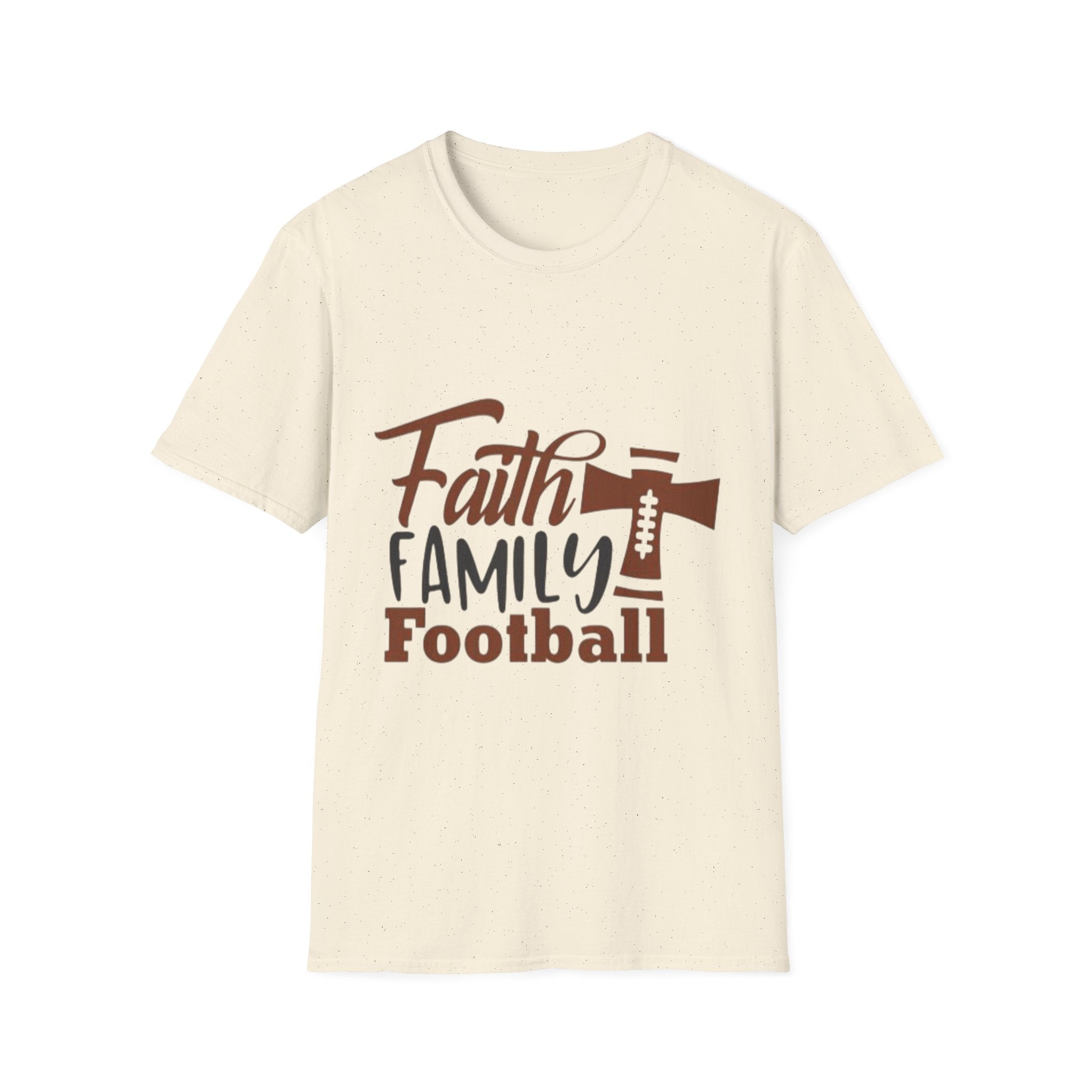 Faith,Family,Football T-shirt