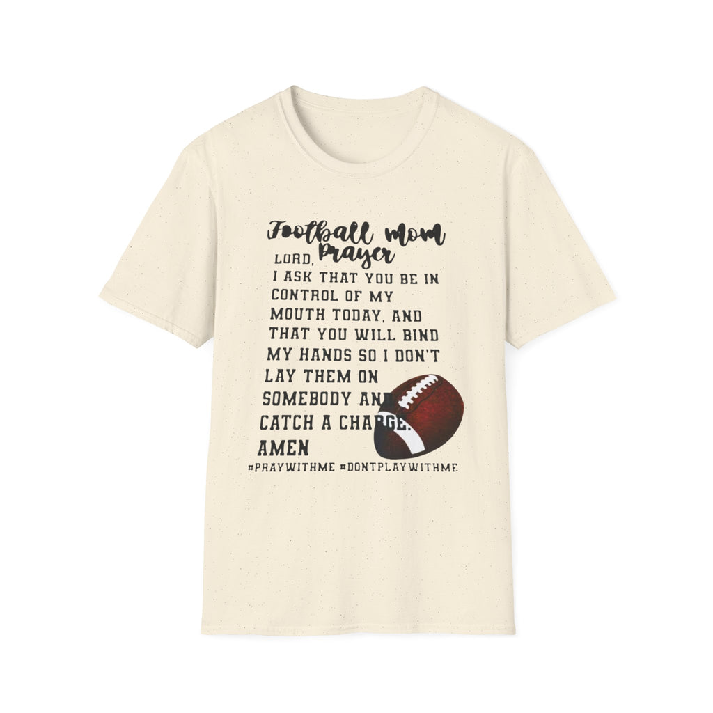 Football mom prayer T-shirt