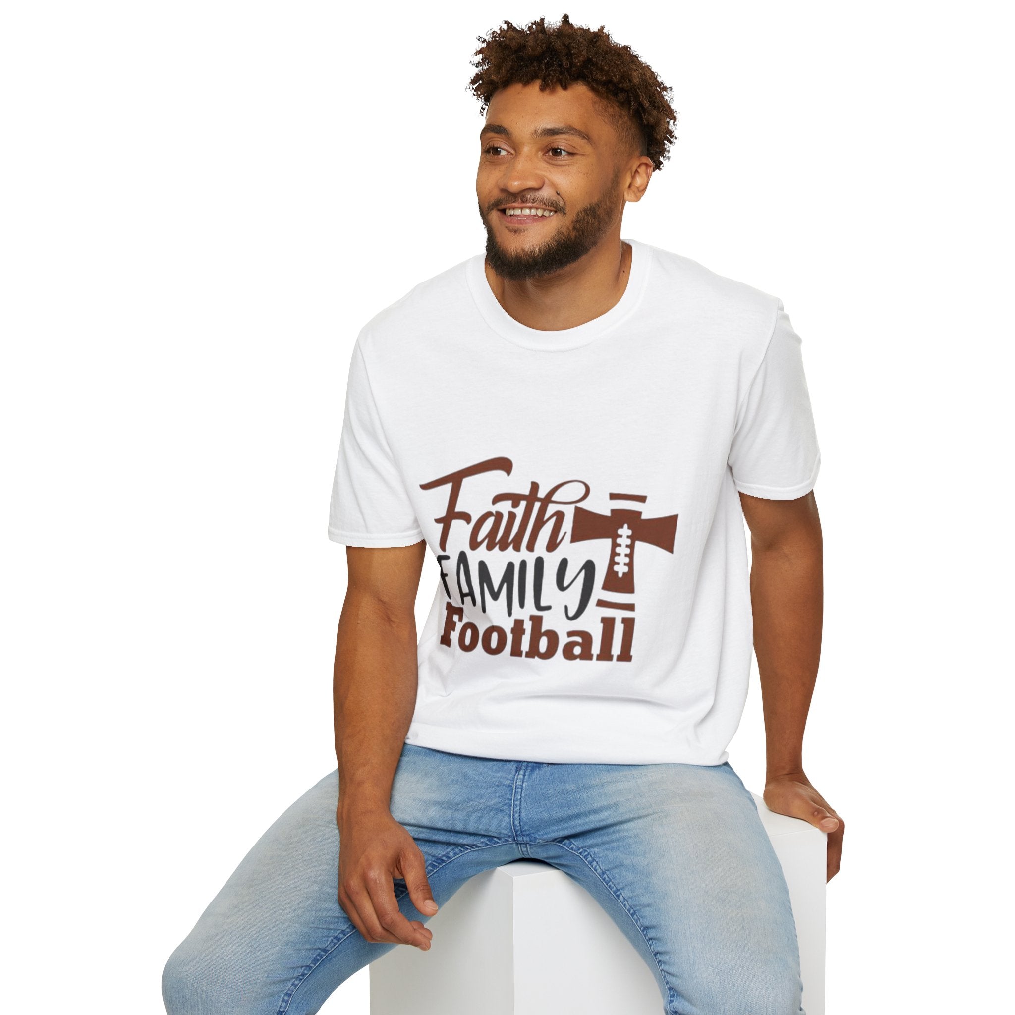 Faith,Family,Football T-shirt