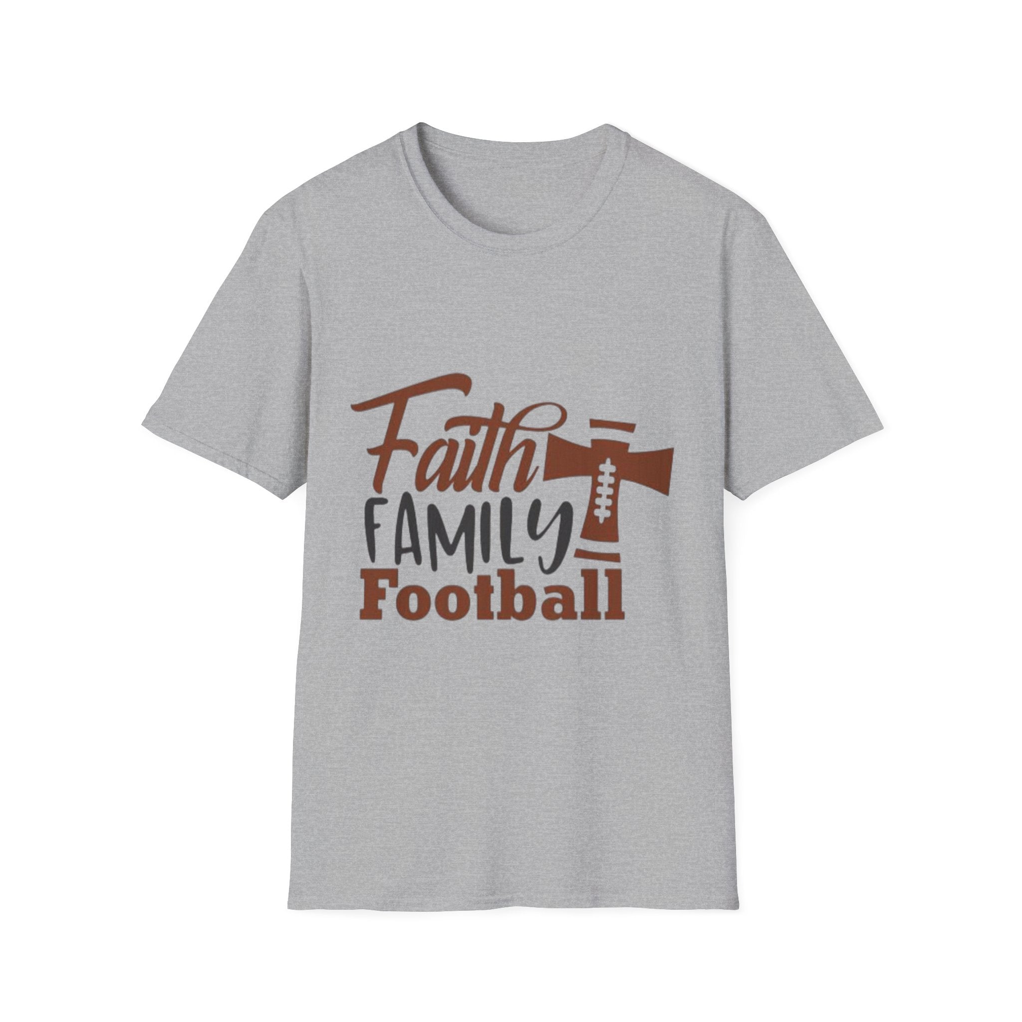 Faith,Family,Football T-shirt