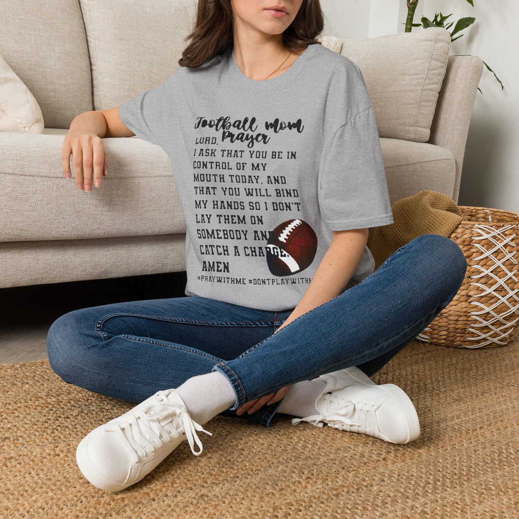 Football mom prayer T-shirt