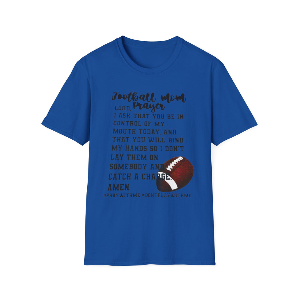 Football mom prayer T-shirt