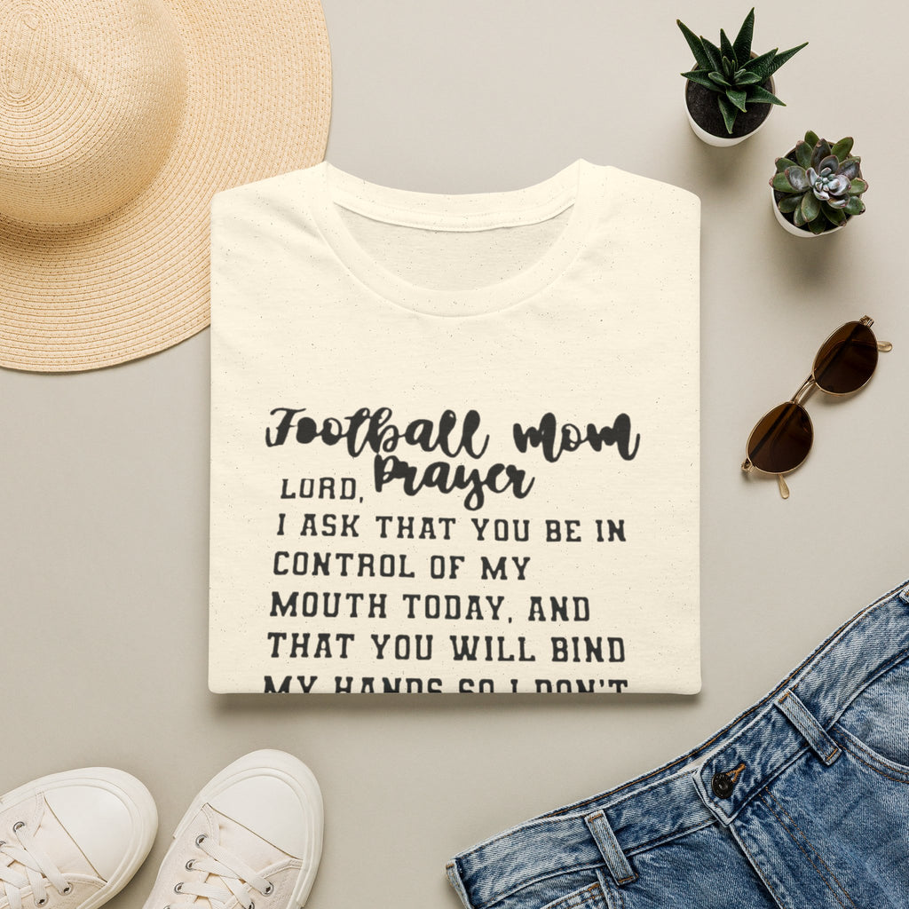 Football mom prayer T-shirt