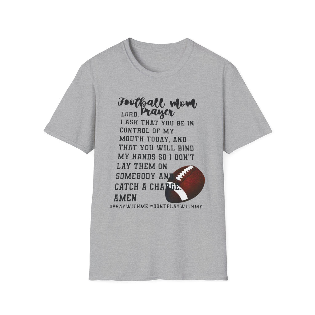 Football mom prayer T-shirt
